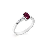 Anello Roman Gioielli Donna in Oro bianco Rubino 0.61 Ct R265A23N22ACH3 - R265A23N22ACH3